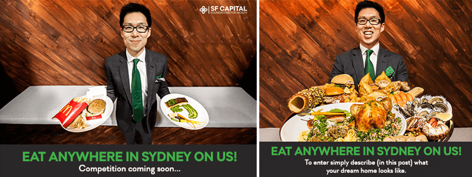SF Capital Eat Anywhere On Us Social Campaign