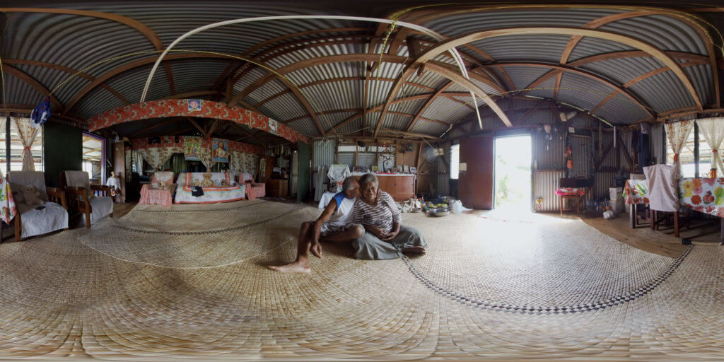 360 virtual reality shot in Namarai Fiji for COP23
