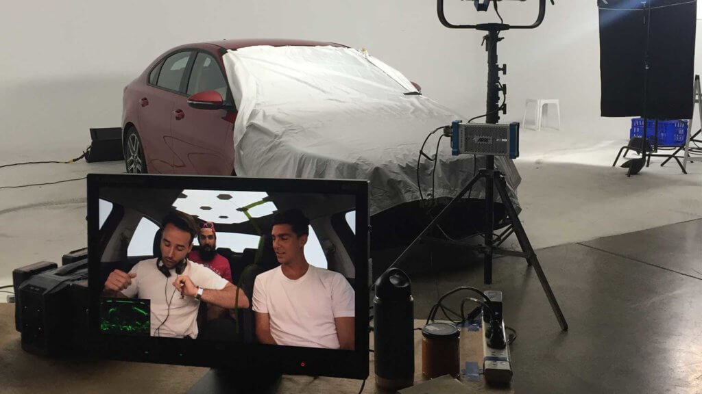 Behind the scenes at the Kia Caraoke video shoot with Thanasi Kokkinakis