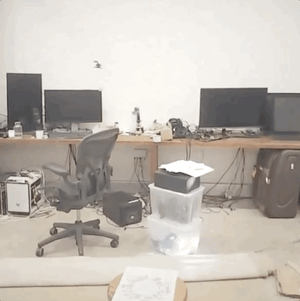 Fluid and particle simulations in augmented reality for Nespresso AR